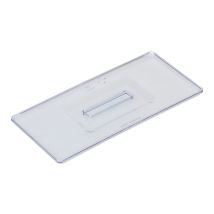 Deksel voor inzetbak 262 x 119 mm - Transparant