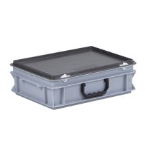 Kunststof Koffer 10 liter 400x300x135 mm met Greep