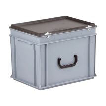 Kunststof Koffer 25 liter 400x300x295 mm 25 liter met Greep