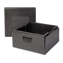 Thermobox EPP met Deksel 480x480x260 mm 35 liter Zwart