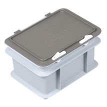 Euronorm Virgin Stapelbak 2 liter 200 x 150 x 133 mm met deksel