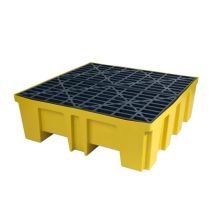 Lekbak 4-Drum 510 Liter met Rooster 1320x1320x430 mm