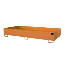 Stalen Stelling Lekbak Bauer Oranje 2650x1300x300 mm 674 Liter