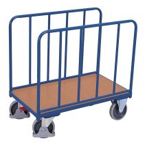 Plateauwagen met Lengtehekken 500 kg 1060x540 mm 