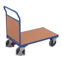 Plateauwagen 500 kg 1030x600 mm met Kopschot
