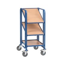 Bakkenwagen Euronormbakken 250 kg 410x610 mm Gesloten