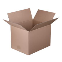 Vouwdoos FEFCO 0201 350x270x255 mm B-golf bruin nieuw