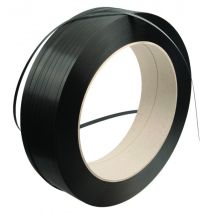 PP omsnoeringsband zwart 15,5 mm x 0,8 mm 1500 meter K407
