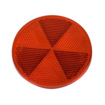 Reflector Zelfklevend Aspöck Rood Rond Ø60 mm