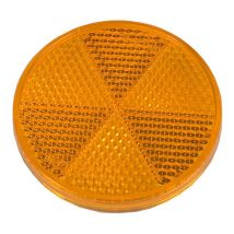 Reflector Zelfklevend Proplast Oranje Rond Ø80 mm