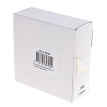 Etiketten Ø35 mm wit permanent 500 etiketten per rol