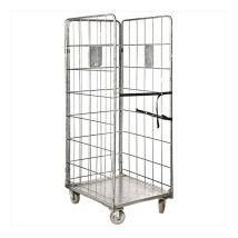 Rolcontainer 3-heks met spanband 820 x 655 x 1900 mm - gebruikt