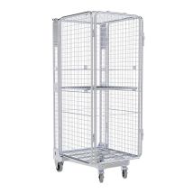 Nestbare Rolcontainer ADB 1600 Metaal 5-zijdig met Plank