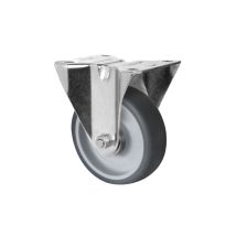 Bokwiel Ø100 mm PP/TPE Zwart 100 kg