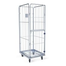 Rolcontainer 4 Hekken Waskar 400 kg 600x720x1730 mm 