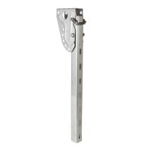 Zwenkbare Steun RVS Zijafschermingsprofiel 690 mm