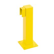 Begin- of Eindpaal Magazijn Railing XL Verzinkt 500 mm