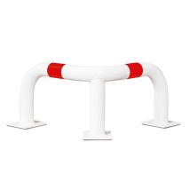 Beschermbeugel L-profiel Rood/Wit 350x600x600 mm