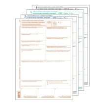 CMR Laser NCR 4-voud [1-2-3-4] Ongenummerd - 500 sets