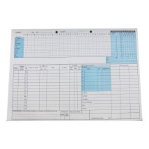 Dagrapport A4 - 50 sets in 2-voud - Doos 20 bloks