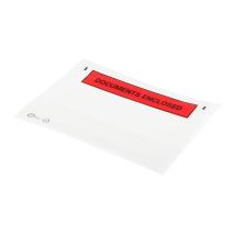 Paklijstenvelop Mattral A5 Documents Enclosed 80% recycle PE 225x165 mm - 1000 stuks