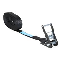 Spanband met Ratel 35 mm 2 ton 6M Zwarte Band en Hardware