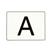 A bord wit 400 x 300 mm magnetisch