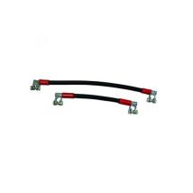 Accuverbindingskabel, 250 mm met poolklemmen