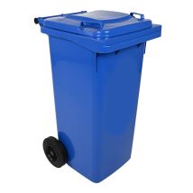 Minicontainer 120 liter Blauw - Voor DIN-opname