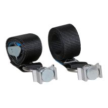 Spanband met Gesp 2-delig 25 mm 2M Zwart met Spanoog 