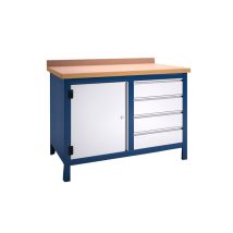 Werkbank 1 deur en 4 lades