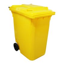 Afvalcontainer 360 liter Geel - Voor DIN-opname