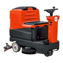 Elektrische Zuig- en Schrobmachine Ori D7 met Zit