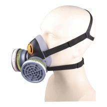 Halfgelaatsmasker Deltaplus M6400 Chem Kit met 2 filterpatronen