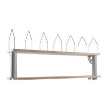 Doosniveau inclusief doosbeugels voor Werktafel EVC - Afmeting naar keuze