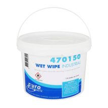 Euro Wet Wipe Handcleaner 150 doeken - Doos 4 emmers