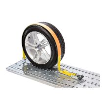 Type SF spanband 35 mm met antisliphoes bevestigd rond autowiel