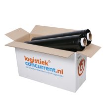 Wikkelfolie zwart type 20 50 cm x  300 meter
