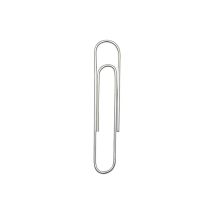 Paperclips 30 mm Rond Verzinkt Office Depot - doos 100 stuks 1