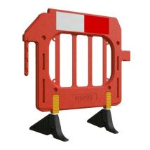 Afzethek Kunststof 100x100 cm Oranje