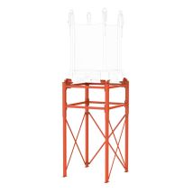 Modulair losstation met Voetenset voor Big Bag palletsysteem L