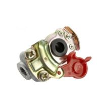 Luchtspiraal koppelstuk open rood M16