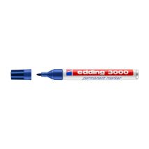 Permanente Marker Edding 3000 Blauw Navulbaar