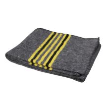 Verhuisdeken Mattral Standaard zwart / geel gestreept 150 x 200 cm