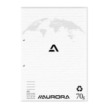 Schrijfblok A4 Gelinieerd Gerecycled 200 pagina's