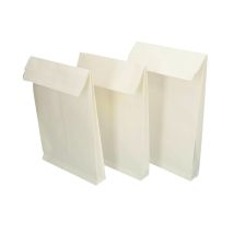 Monsterzak enveloppen blokbodem 229x324x38mm creme - doos 125 stuks