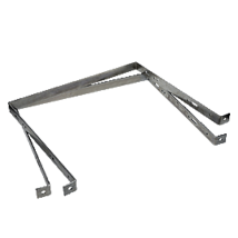 Montagesteun gereedschapskist zwart kunststof B600