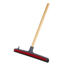 Borstel met vloertrekker met steel 43 cm