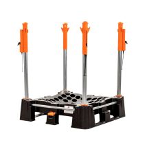 Big Bag palletsysteem 2 open zijden met Veerkop palen 1300 mm