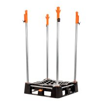 Big Bag palletsysteem standaard met Ratelkop palen 2200 mm